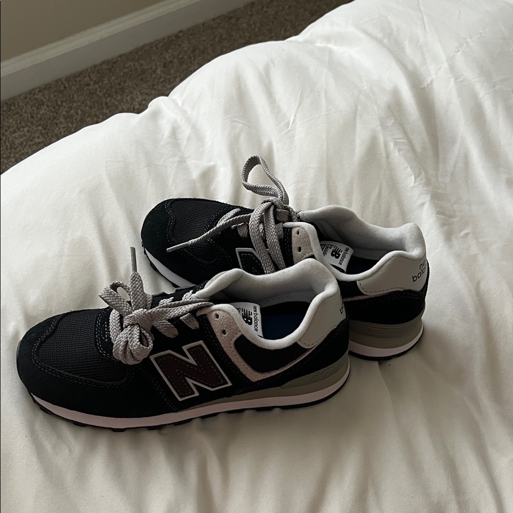 New Balance Kids' Sneakers in Black and White